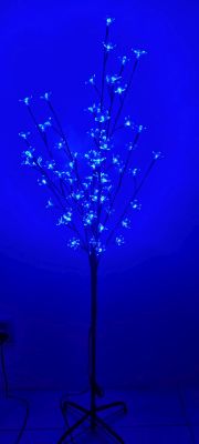 LED dekoratívny stromček so stojanom 150cm Modrá