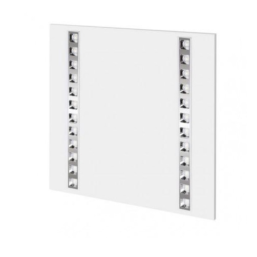 LED panel TROFFER 60×60, štvorcový vstavaný biely, 36W neutr.b., UGR