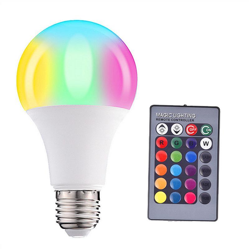 LED ŽIAROVKA 10W  RGB+CW E27