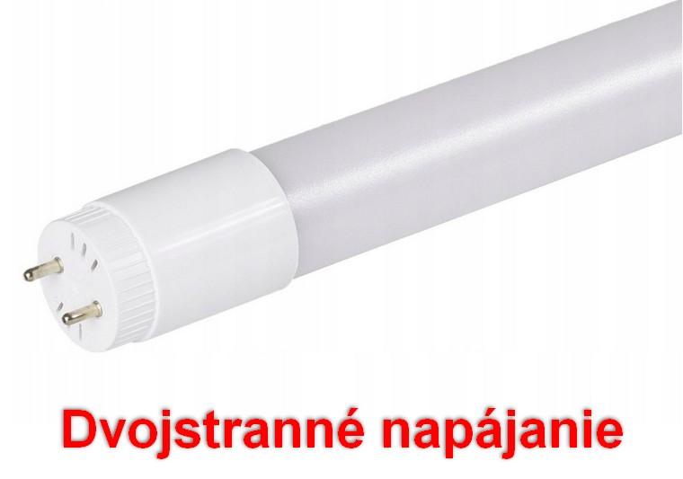 LED TRUBICA 120CM  T8 NEUTRÁLNÁ BIELA - DVOJSTRANNÉ NAPÁJANIE 