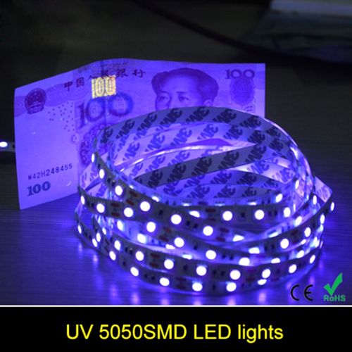 1m UV LED pásik 14,4W/m 12V  IP20 