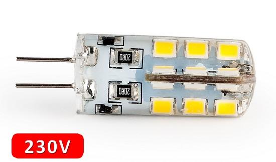 230V LED ŽIAROVKA 3.2W TEPLÁ BIELA G4