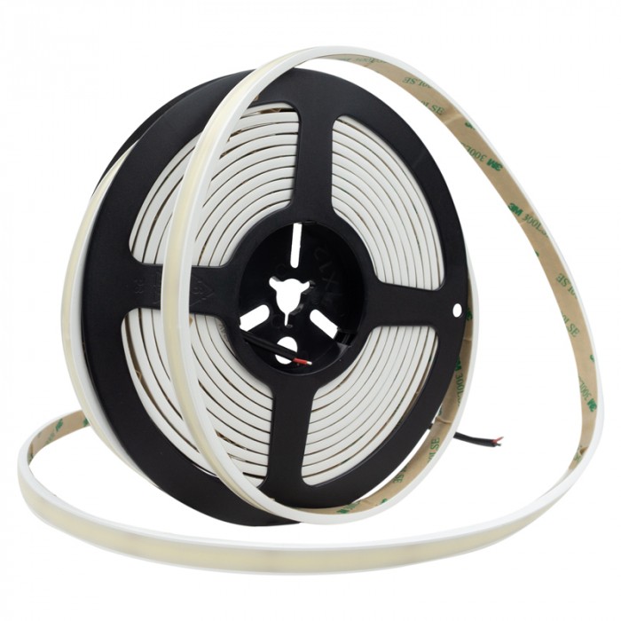 24V neónový COB pásik 3000K 9W 480 855lm/m IP68 5M