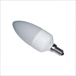 E14 21LED 1W SVIEČKA mliečna