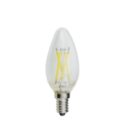 E14 Filament LED žiarovka sviečka C35 Stmievateľná 4W Neutrálna biela