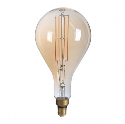 E27 LED žiarovka PS160 Golden Glass 8W Teplá biela Stmievateľná
