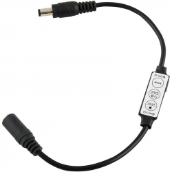 LED mini stmievač pre jednofarebné pásiky 4A 12V - 24V