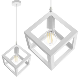LED stropné svietidlo S04 E27 - biele