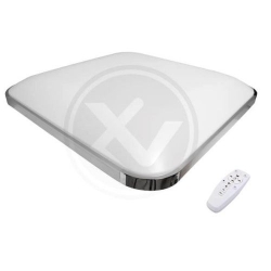 LED stropné svietidlo ŠTVOREC 36W 530MM + diaľkové ovládanie