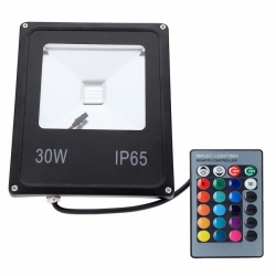 Reflektor LED RGB 30W s pamäťou