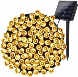 Solárna dekoratívna girlanda 11,9m 100 LED