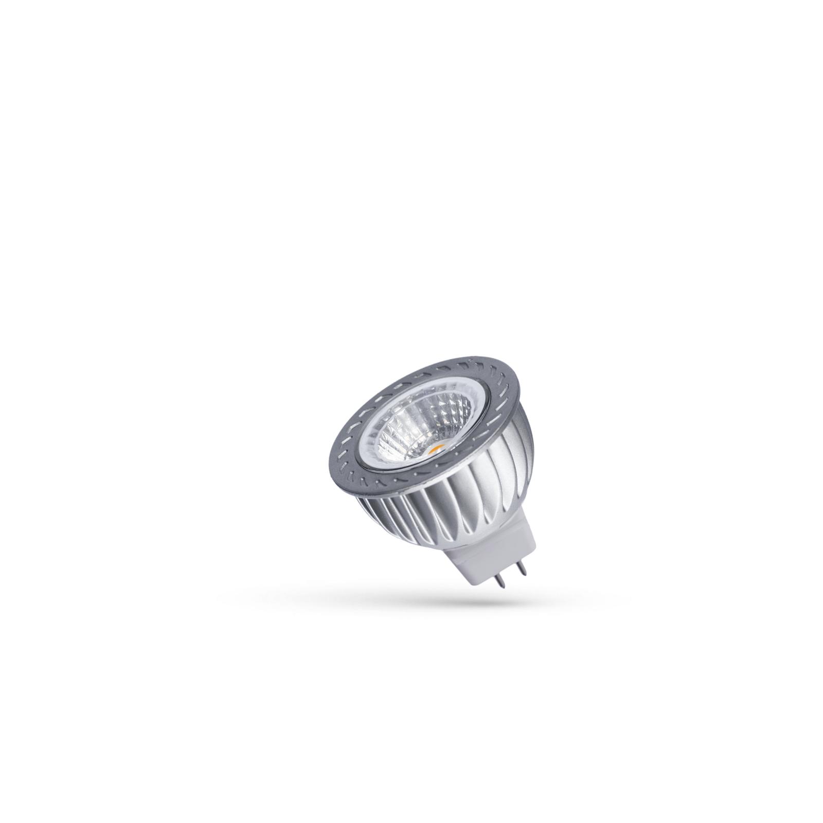 LED MR16 38ST 12V 4W COB TEPLÁ BIELA