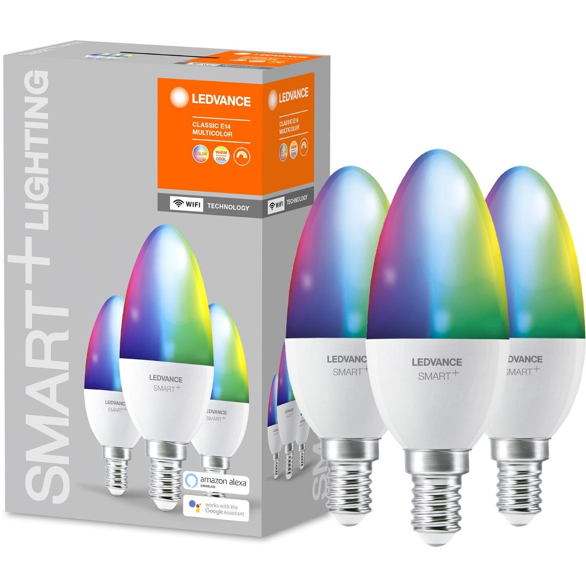 3KS LED ŽIAROVKA E14  5WCCT RGB  SMART+ WIFI STMIEVATEĽNÁ