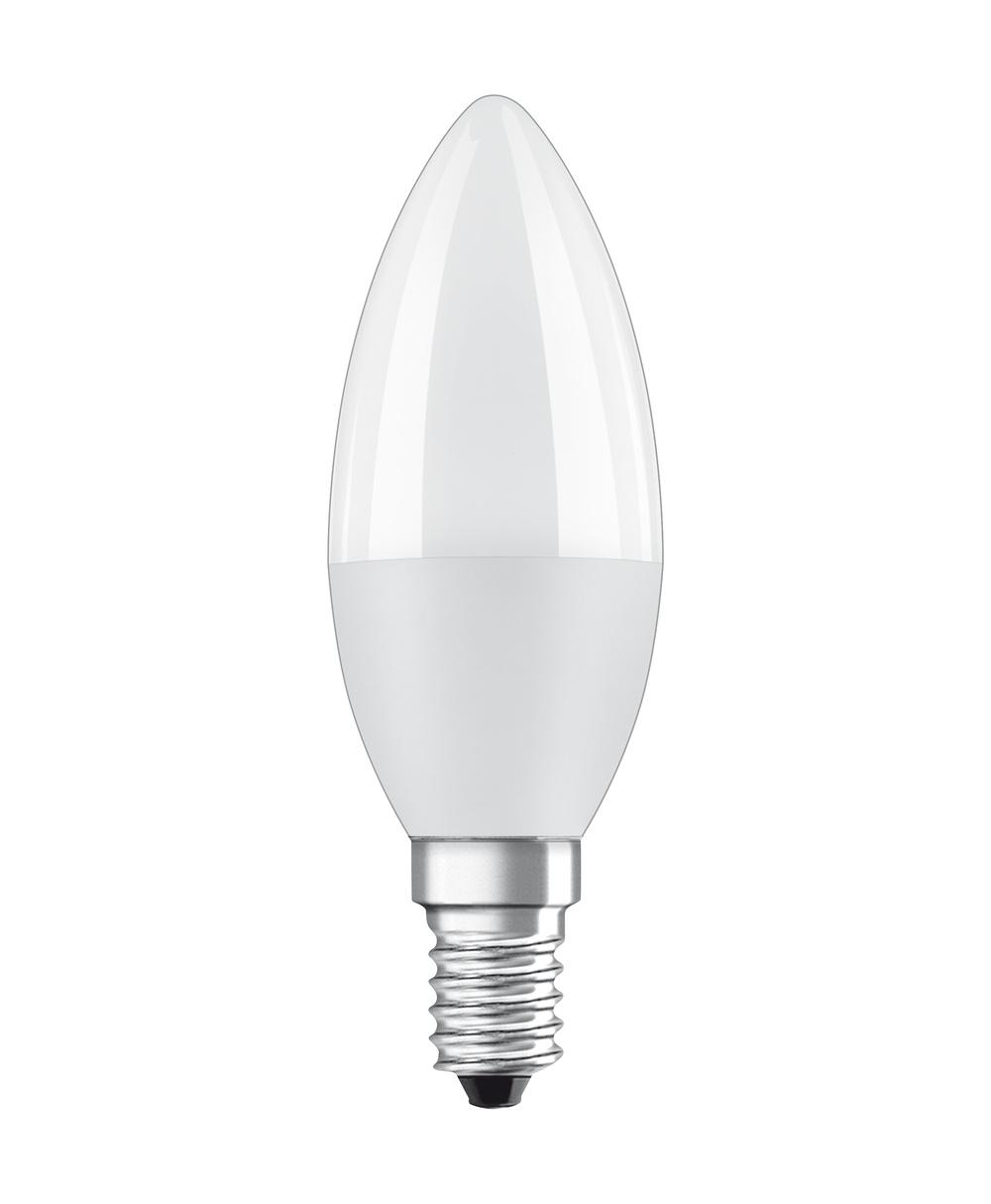 3PAK LED ŽIAROVKA E14 B35 7W STUDENÉ BIELA COLD 220° OSRAM VALUE