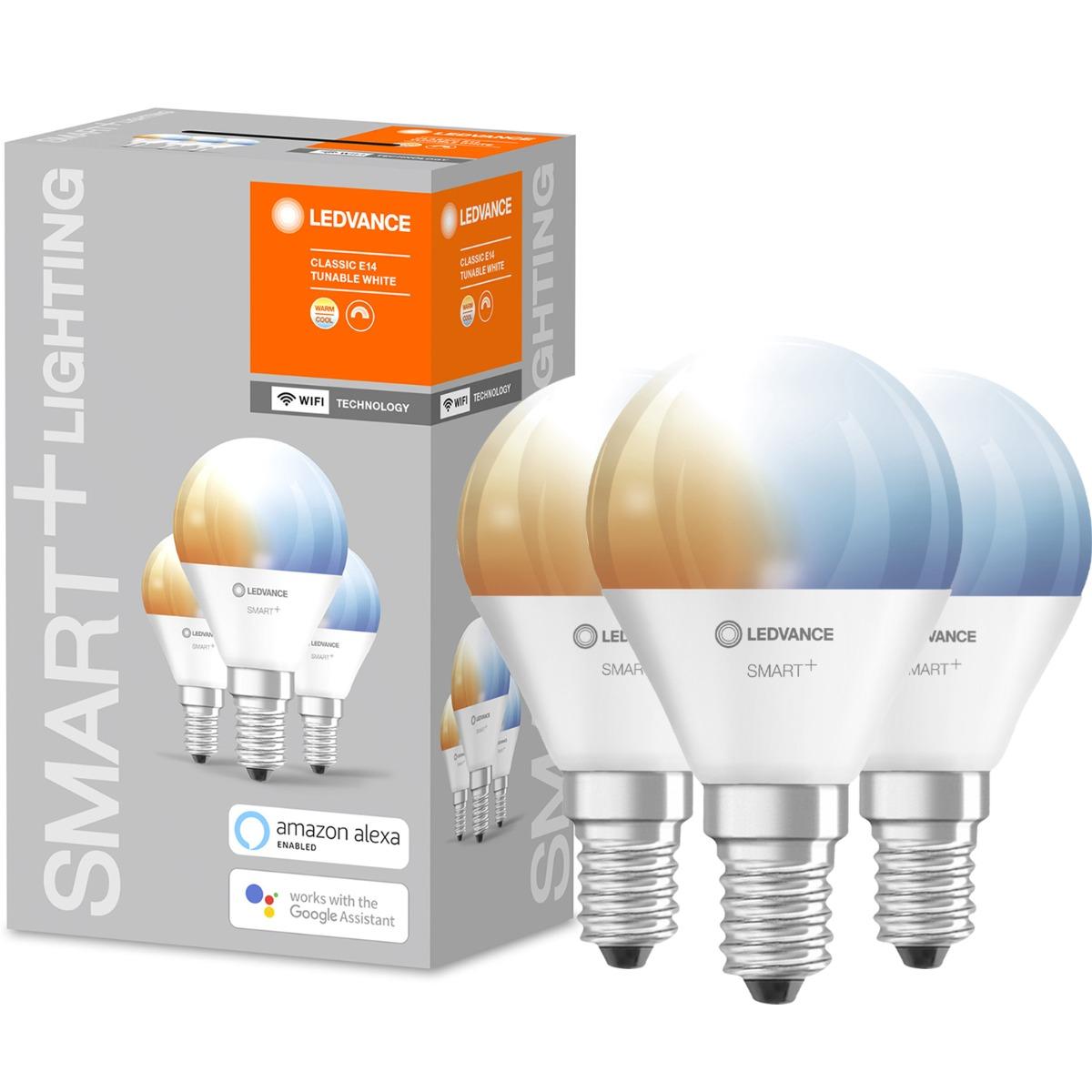 3KS LED ŽIAROVKA E14  5W  CCT  SMART+ WIFI STMIEVATEĽNÁ