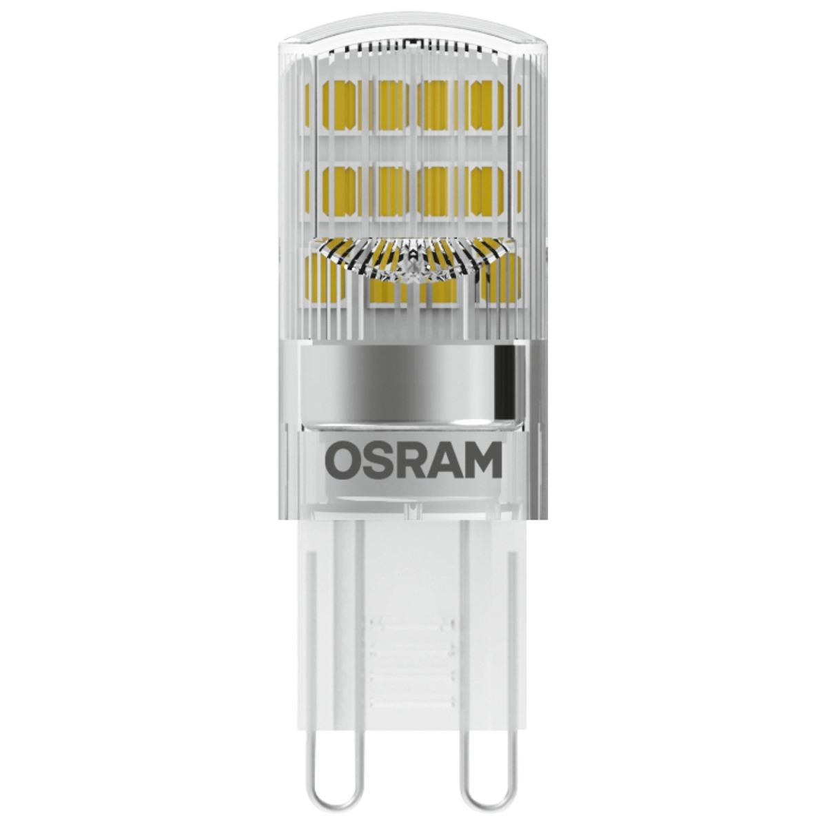 3PAK LED G9 1,9W TEPLÁ BIELA OSRAM BASE