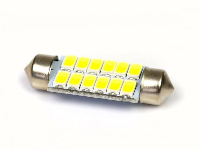 AUTO LED ŽIAROVKA C5W 12 SMD 5630, 36mm