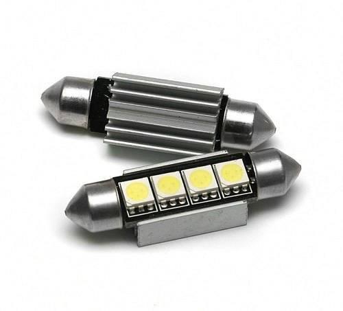 AUTO LED ŽIAROVKA C5W 4 SMD 5050 CAN BUS 36 mm / 39 mm