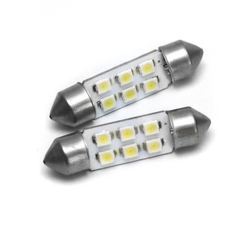 AUTO LED ŽIAROVKA C5W 6 SMD 31mm, 39mm alebo 42mm