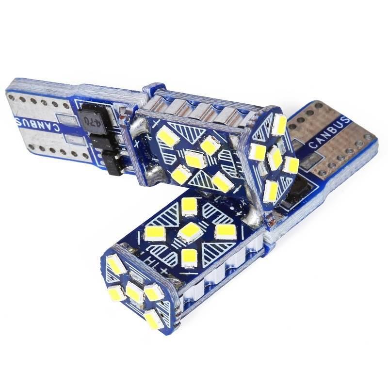 AUTO LED ŽIAROVKA W5W T10 15 SMD 3014 CAN BUS