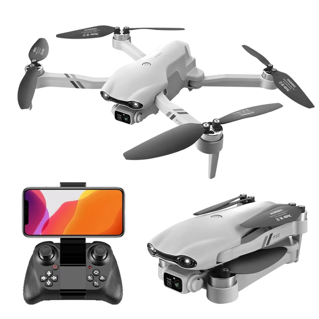 RC dron 4DRC F10 FPV WiFi s kamerou, LED osvetlením a optickou stabilizáciou