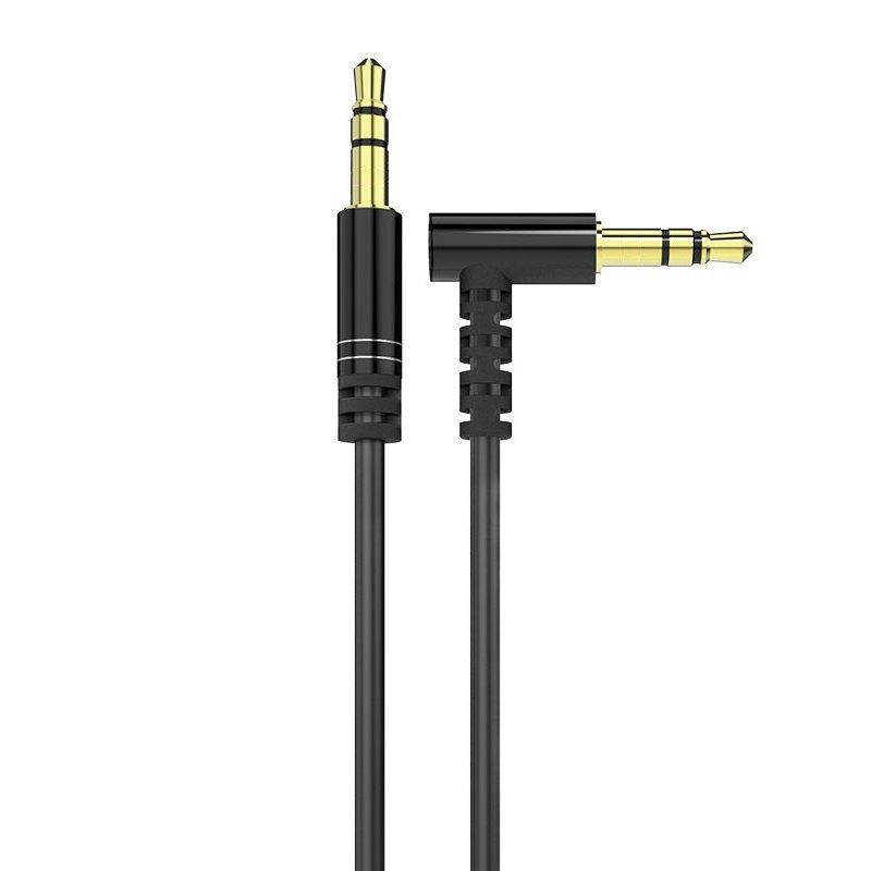 DUDAO UHLOVÝ KÁBEL AUX MINI JACK 3,5 MM KÁBEL 1 M ČIERNY (L11 BLACK)