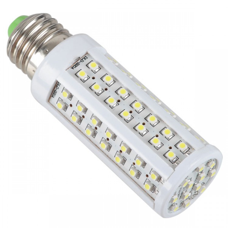 E27 96LED 5,5W kukurica, Teplá biela