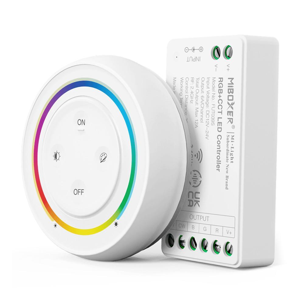 FUT039SA Diaľkové ovládanie + Mi-Light 12-24V Controller RGBCCT
