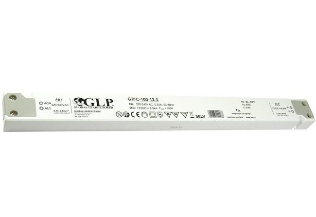 NAPÁJACÍ ZDROJ LED GLP IP67 100W 12V DC - GTPC-100-12-S