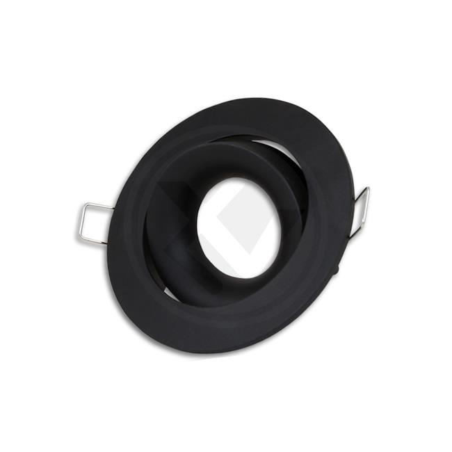 Halogénová lampa Midi round black +GU10