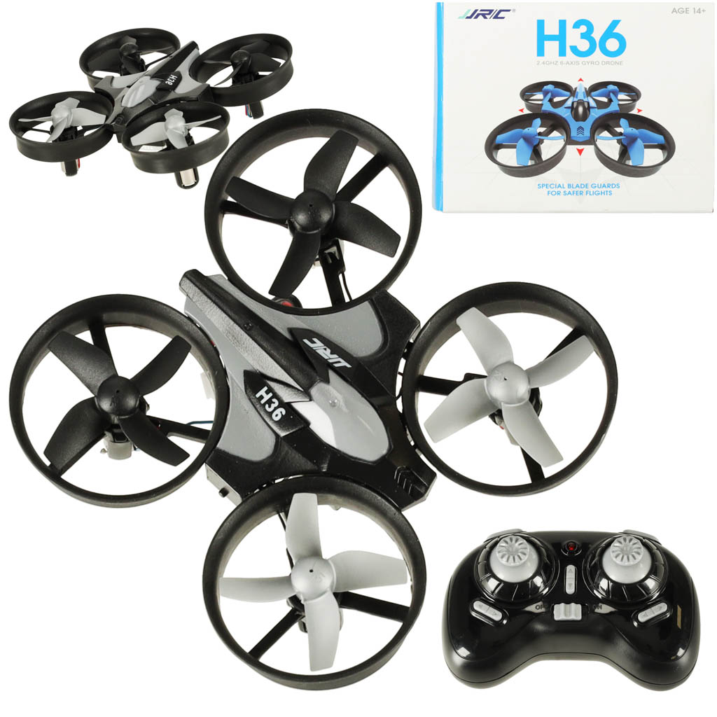 JJRC H36 MINI 2,4 GHZ 4CH 6 OSÍ ČIERNY RC DRON