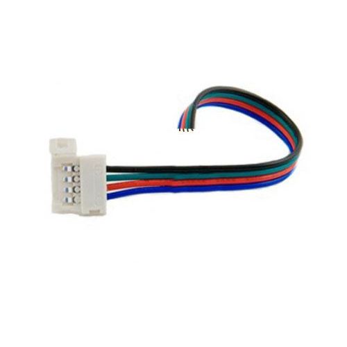 Konektor click pre LED pásiky RGB 10mm s vodičom