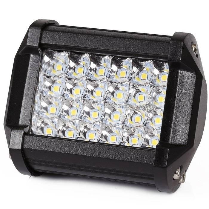  PRACOVNÁ LAMPA  LB-072-4-SPOT MINI  72W 24 LED DIÓD 3030