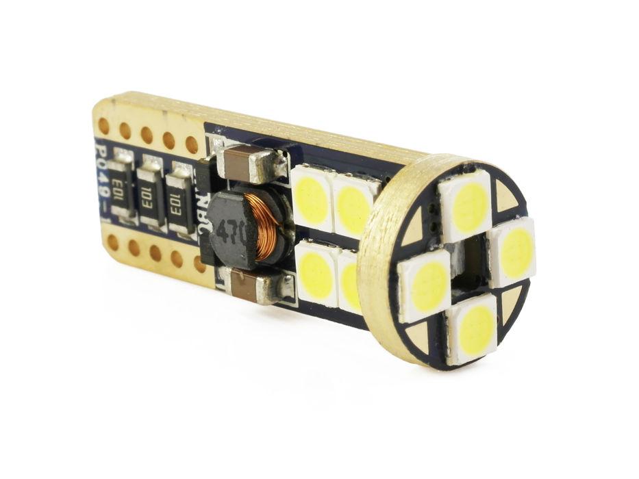 LED AUTO ŽIAROVKA 12 SMD3030 CREE CANBUS, T10