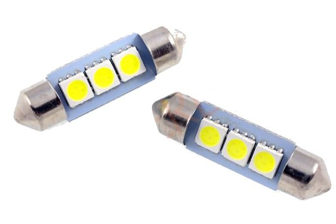 LED AUTO ŽIAROVKA 31MM C5W 3 SMD5050 