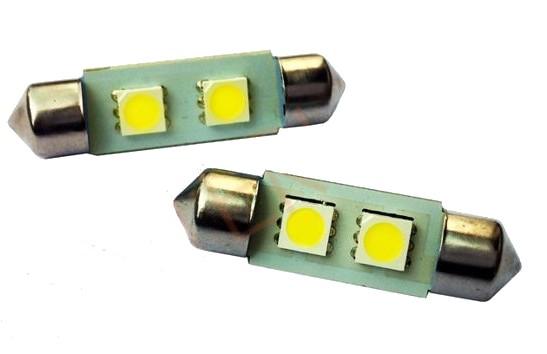 LED AUTO ŽIAROVKA 39MM C5W 2 SMD5050