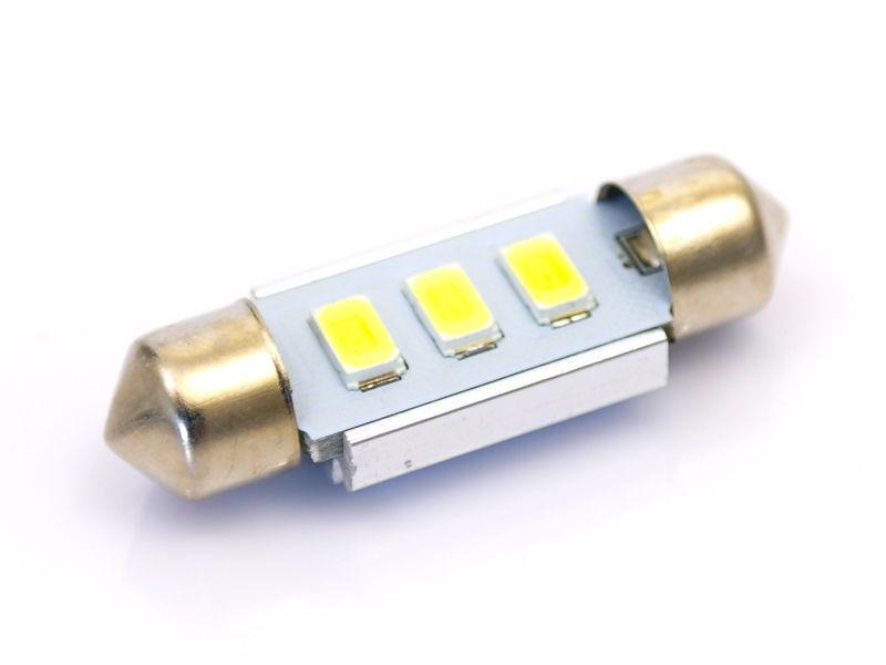 LED AUTO ŽIAROVKA C5W 3 SMD5630 CANBUS 42MM