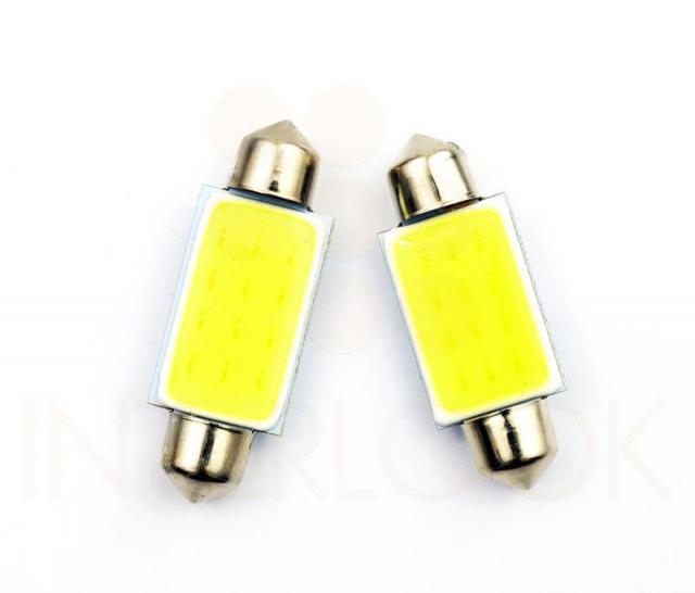 LED AUTO ŽIAROVKA C5W COB CHIP HIGH POWER 31MM