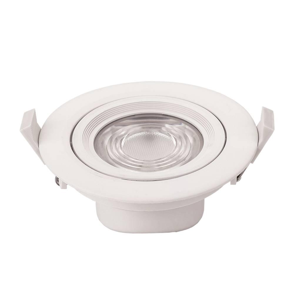 LED COB DOWNLIGHT ROUND ROTATABLE 10W STUDENÁ BIELA