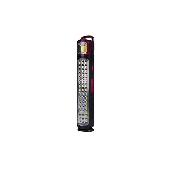 LED dielenské svietidlo 12,8W LED + COB solárne