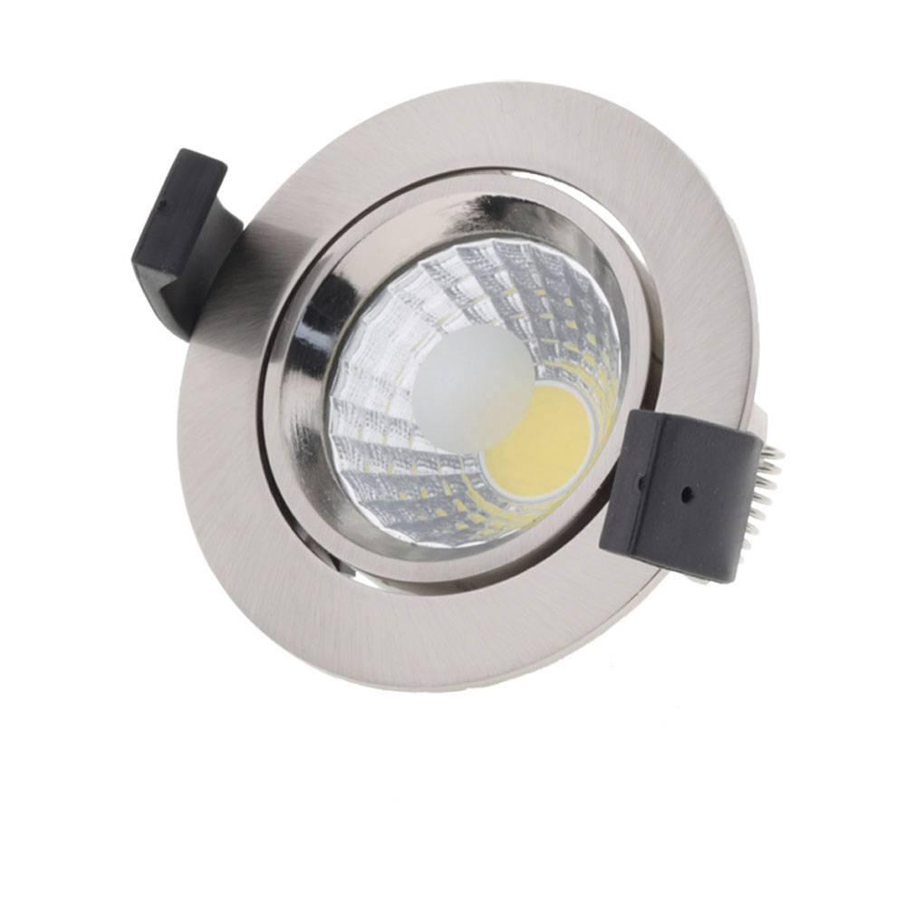 LED DOWNLIGHT COB ROUND ROTATABLE 8W NEUTRÁLNA BIELA