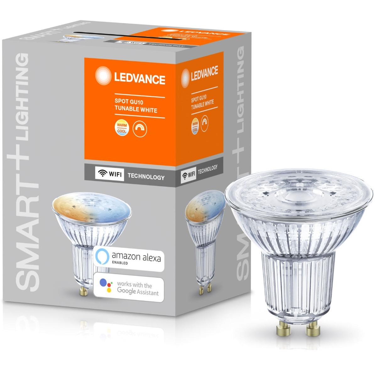 LED GU10 5W 350LM CCT LEDVANCE SMART+ WIFI STMIEVATEĽNÉ