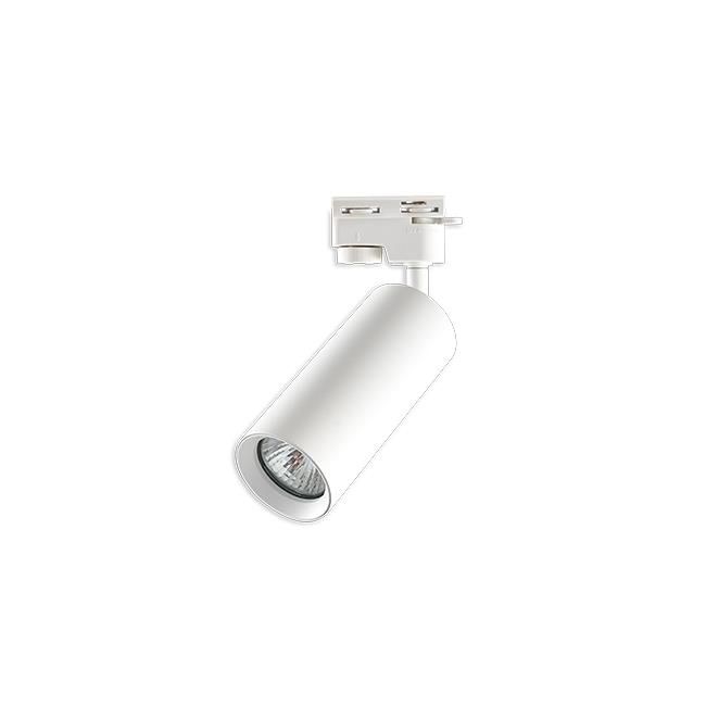 LED koľajnicové svietidlo GU10 3 fázové - biele