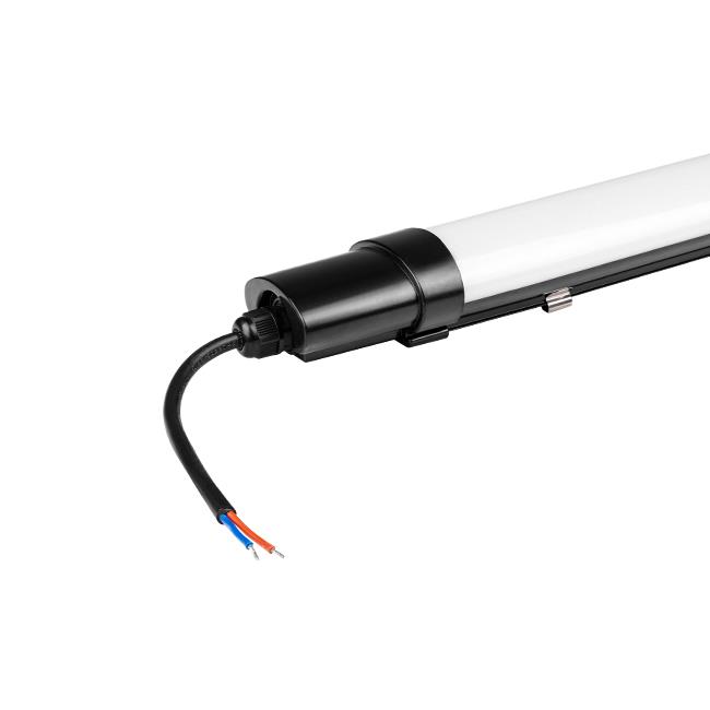 Led lineárne svietidlo 120 cm 36 W 3820 lm 6500 K studená biela IP65 – čierne