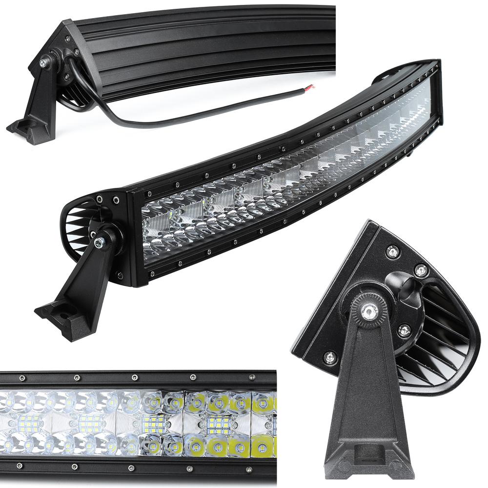 LED rampa zakrivená 270W, 20 700lm, 545 x 75 x 85 mm