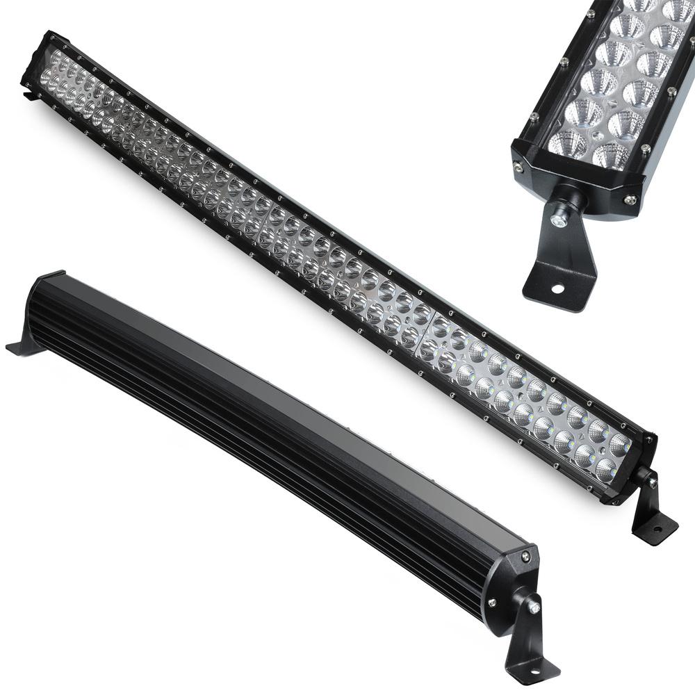 LED rampa CREE 300W, 23 000lm, zakrivená, 1280 x 70 x 40 mm