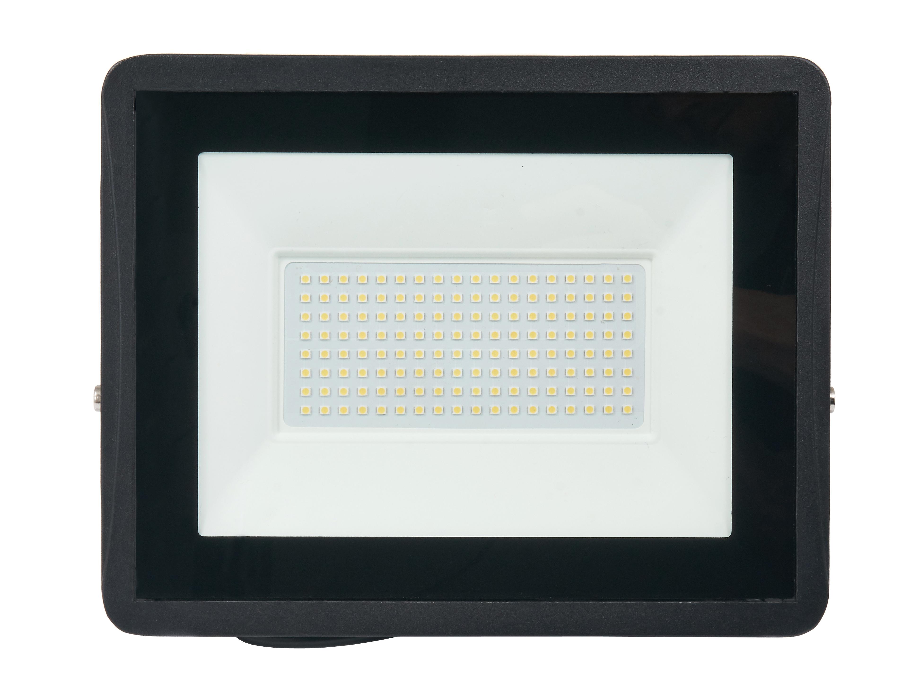 LED REFLEKTOR IVO - 100W - IP65 - 8550LM - TEPLÁ BIELA - 3000K