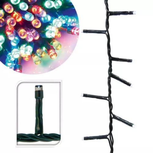 LED reťaz 27m 240LED IP44 Multicolor