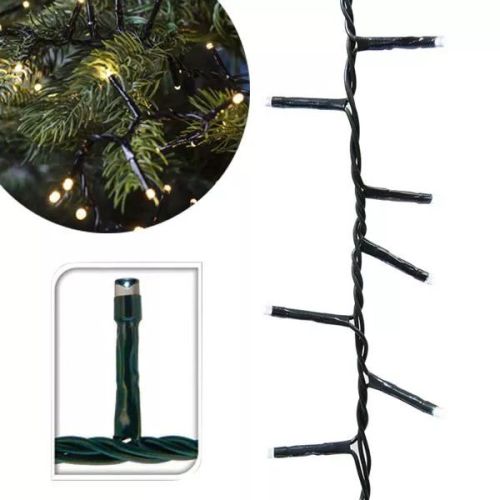 LED reťaz 27m 240LED IP44 Teplá biela