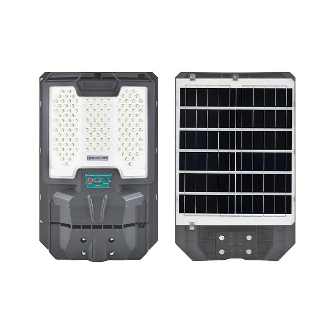 LED solárne pouličné svietidlo Lix 400W IP65 6000K s diaľkovým ovládačom